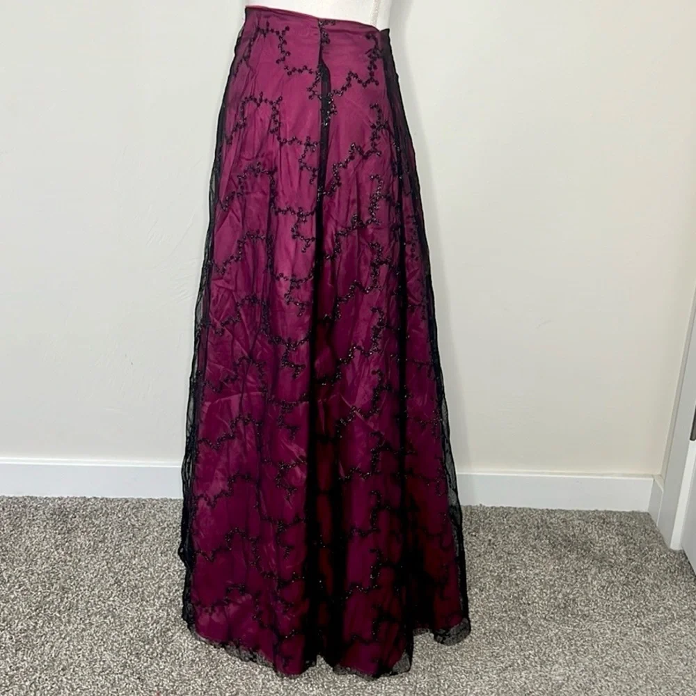 Vintage Formal Prom Maxi Skirt